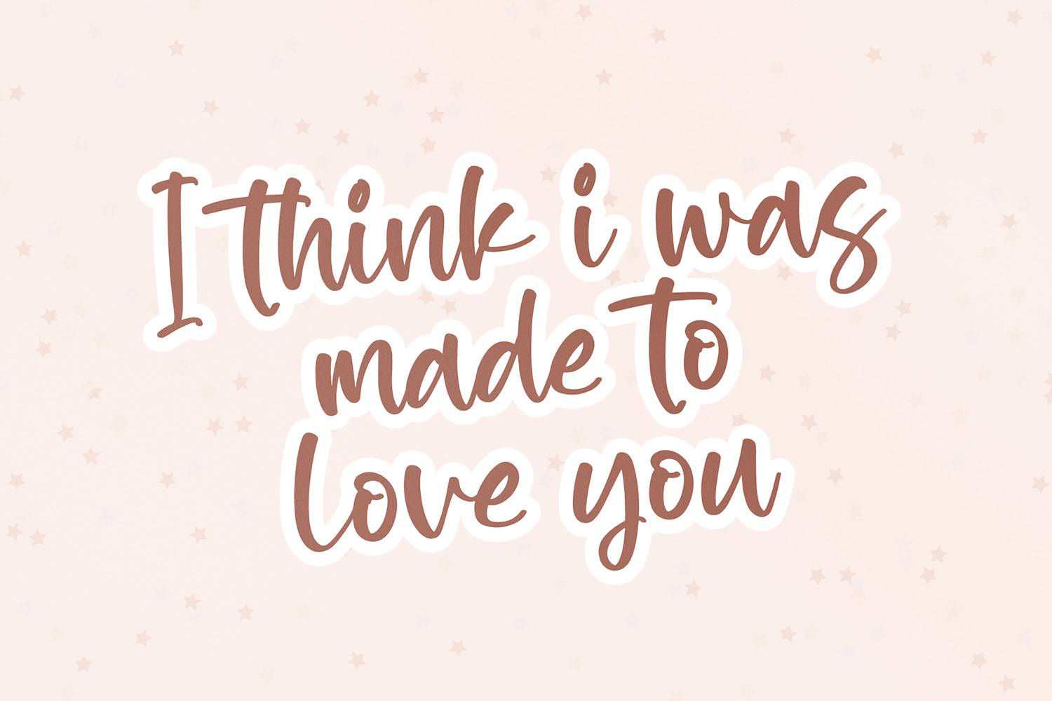 Dreams and Imagine Font sample