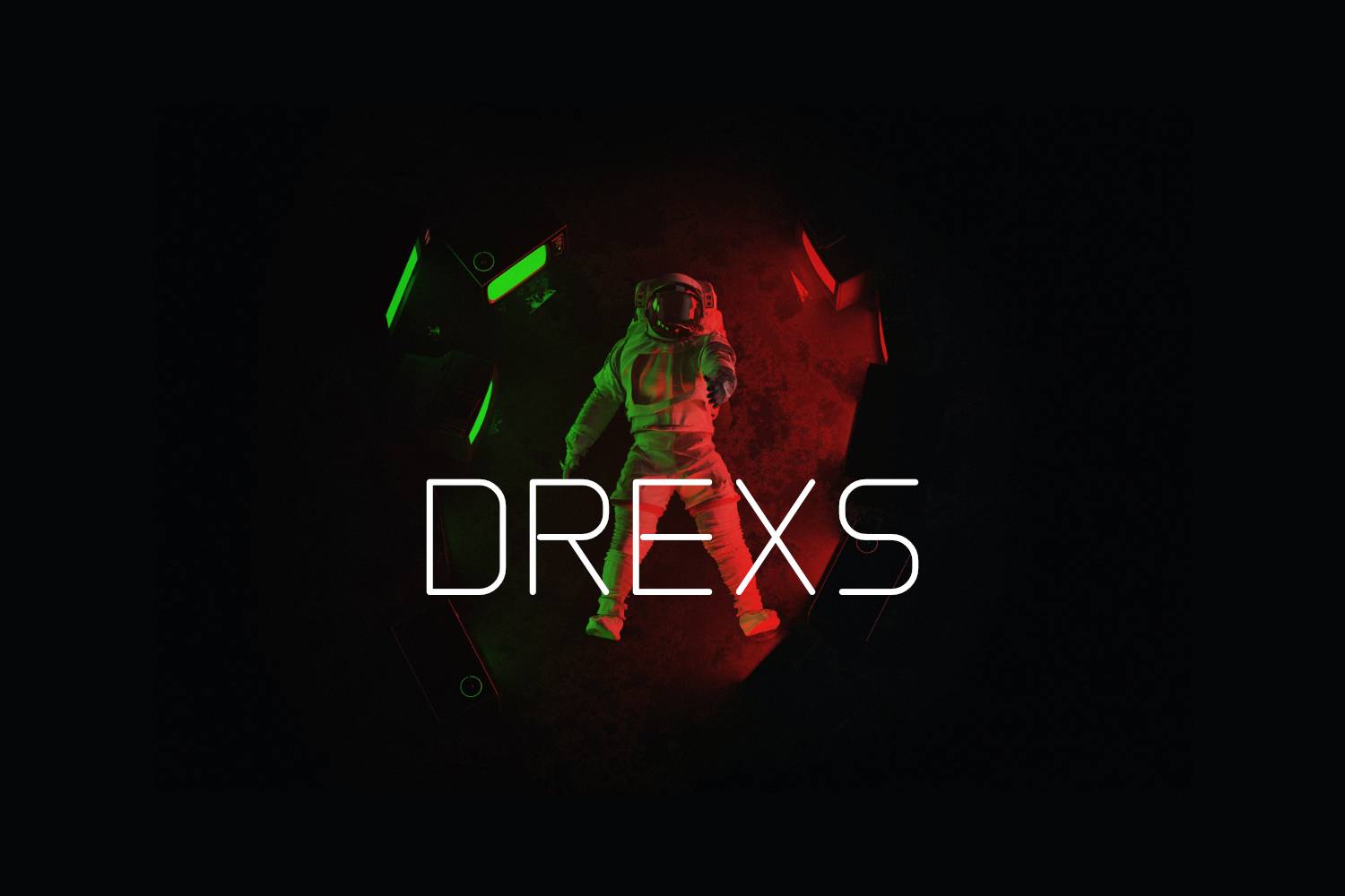Drexs Font sample