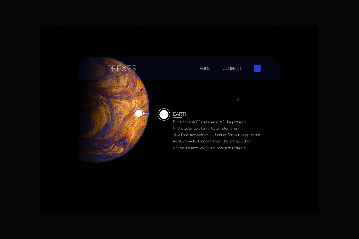 Drexs Font sample