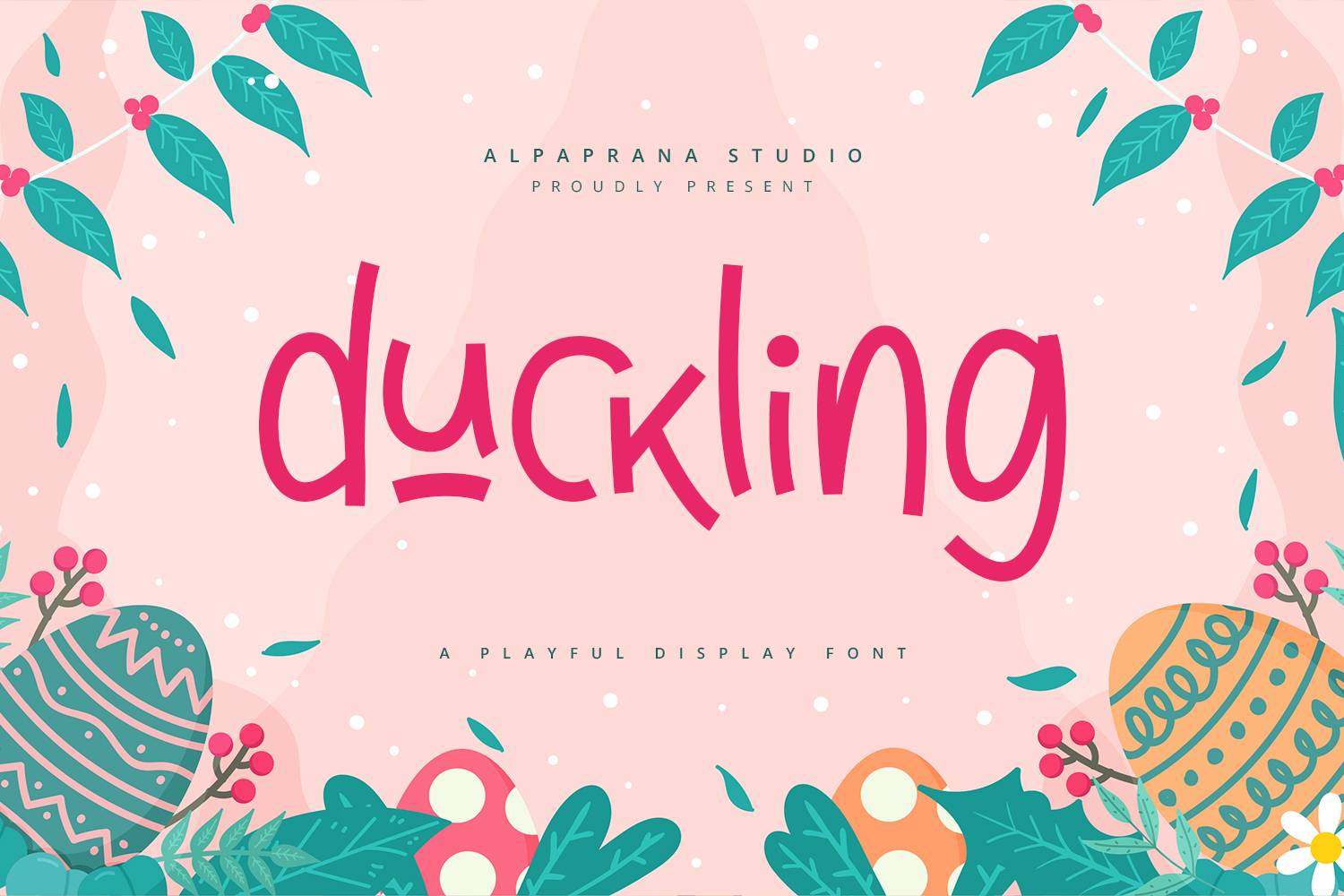 Duckling Font sample