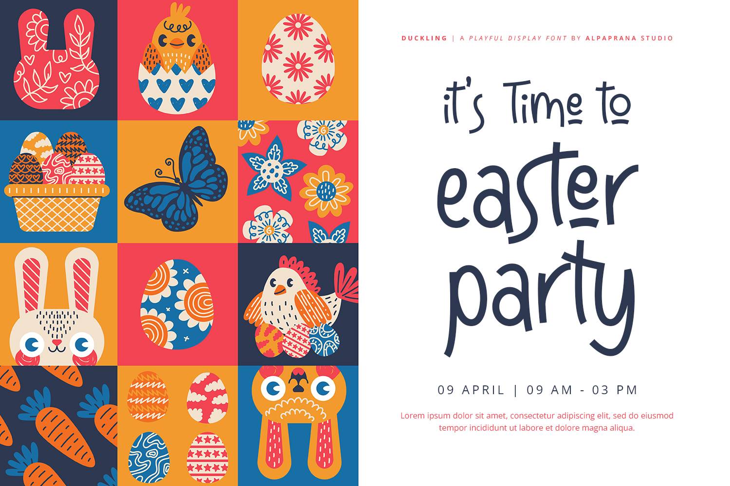 Duckling Font sample