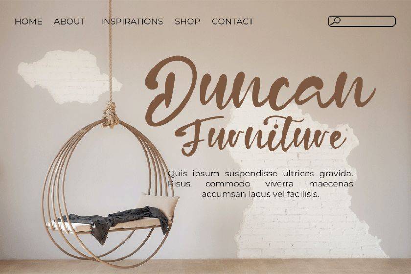 Dundleson Font sample