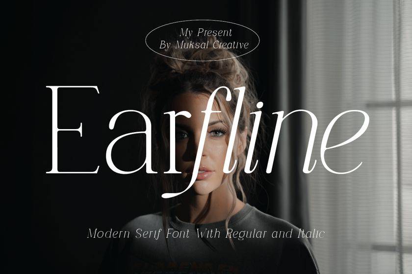 Earfline Font sample