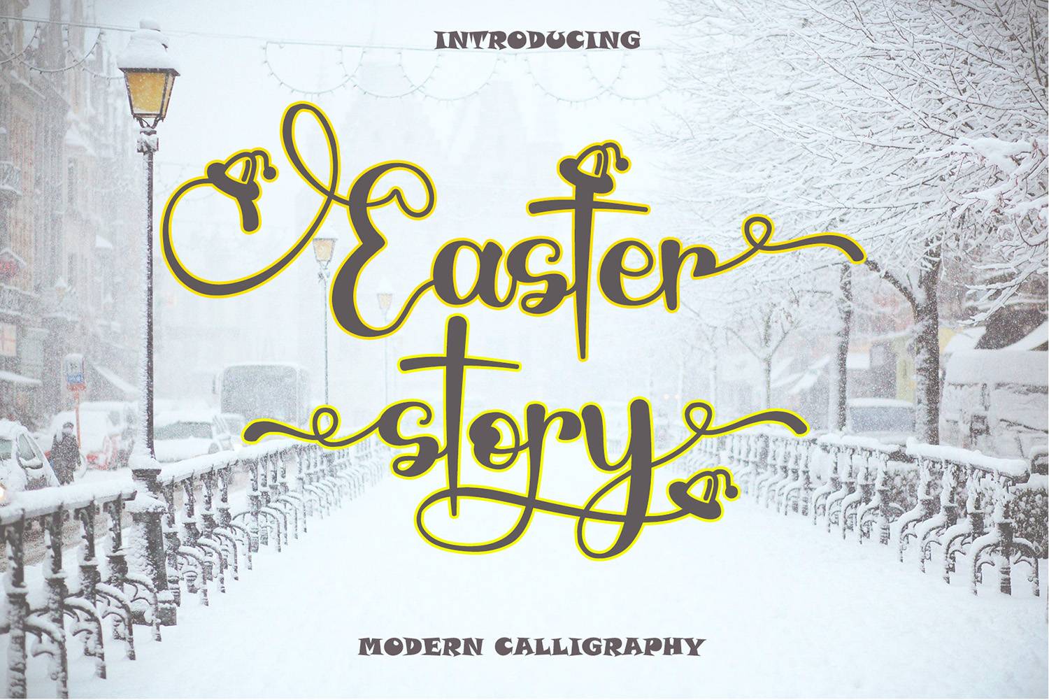 Easter Story Font sample