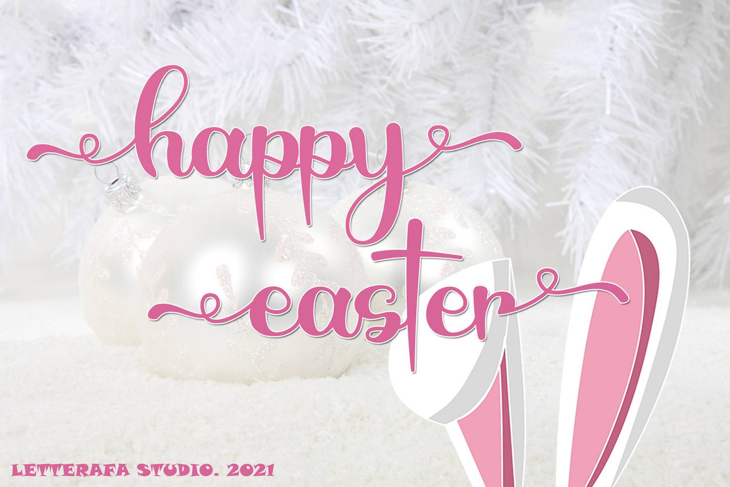 Easter Story Font sample