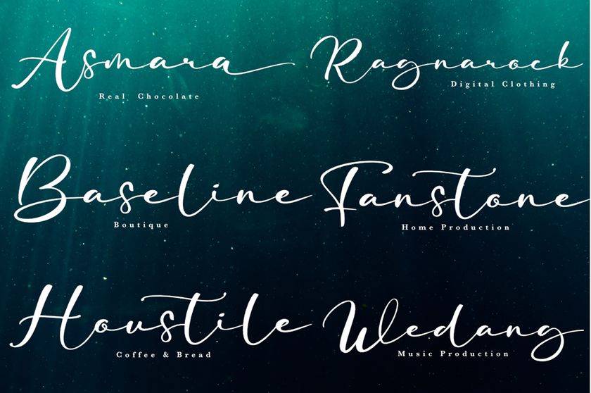 Eastgold Font sample