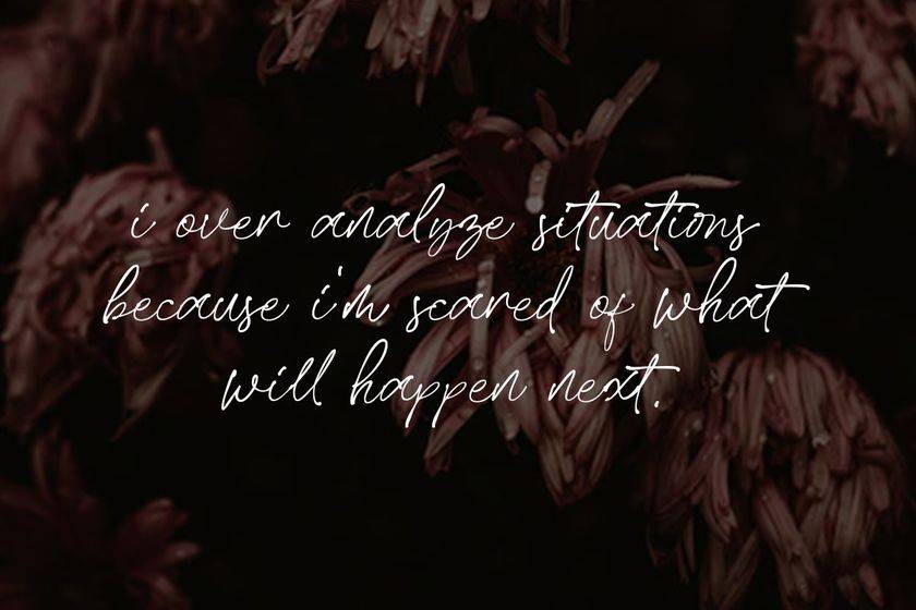 Easthallow Handwritten Font sample