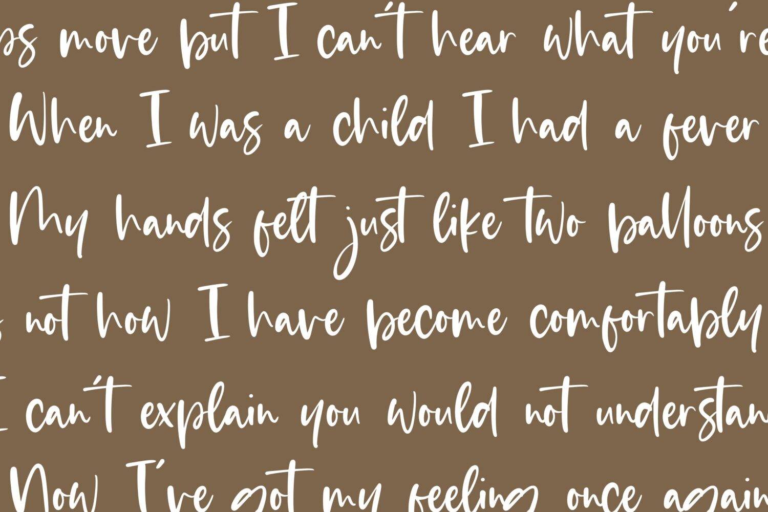 Eastwood Stylish Bold Script Font sample