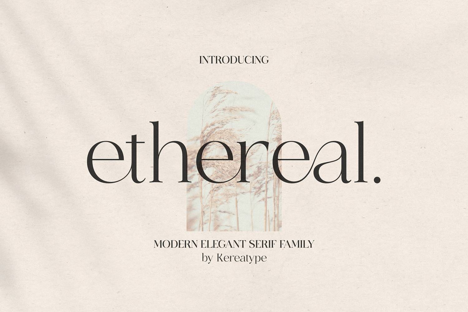 Ehereal Serif Font sample