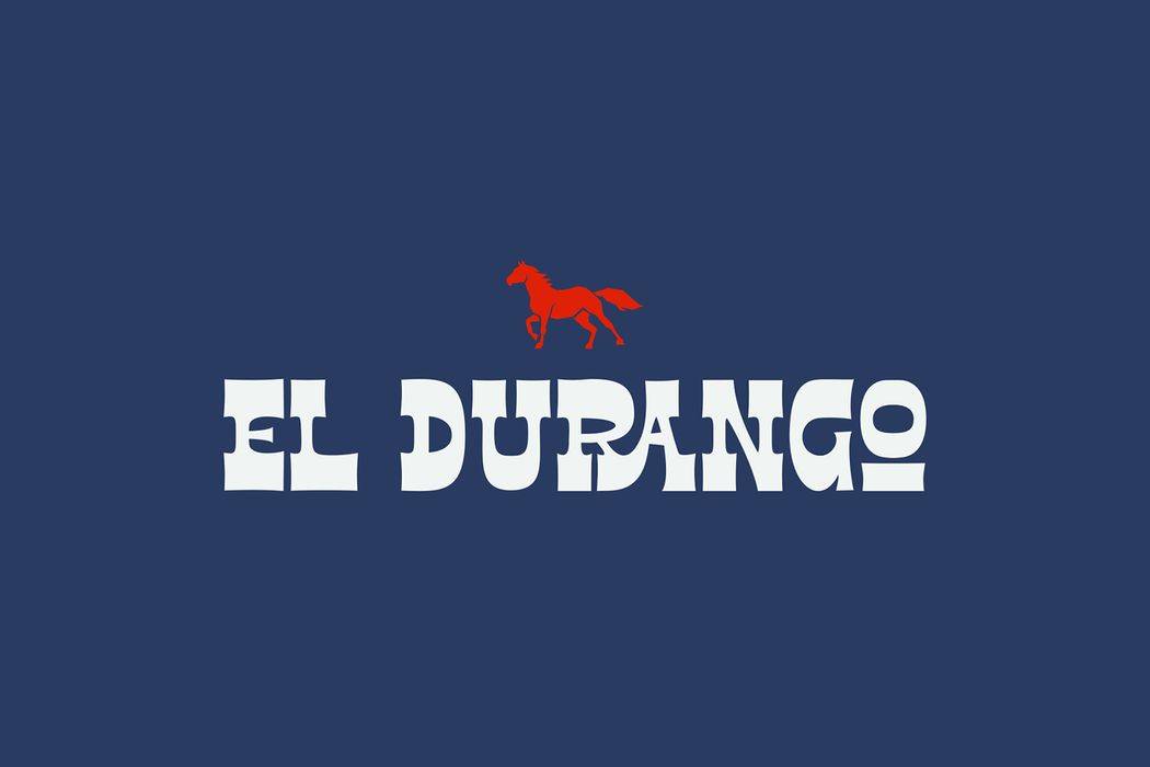 El Durango Font sample
