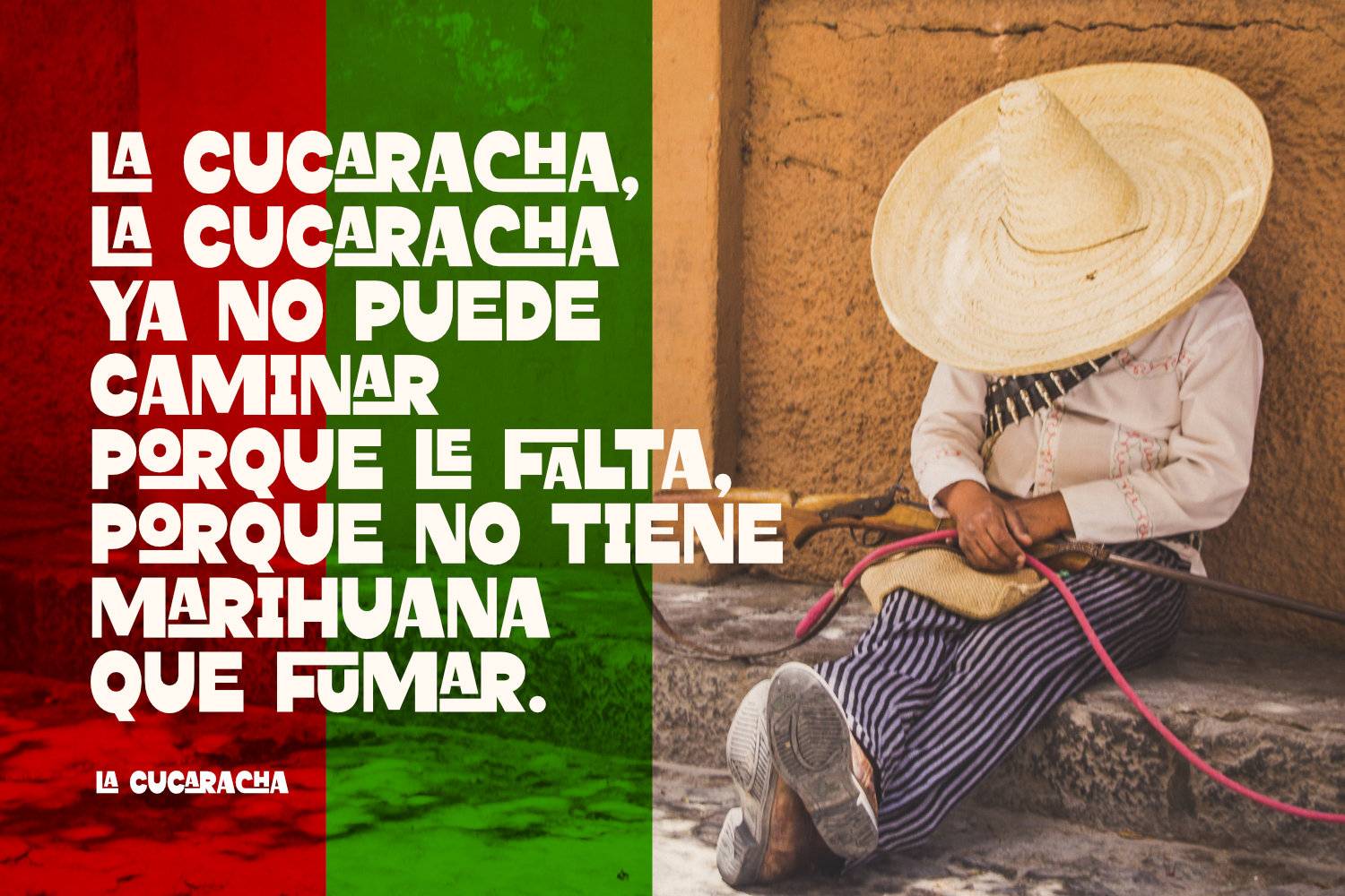 El Mariachi Font sample