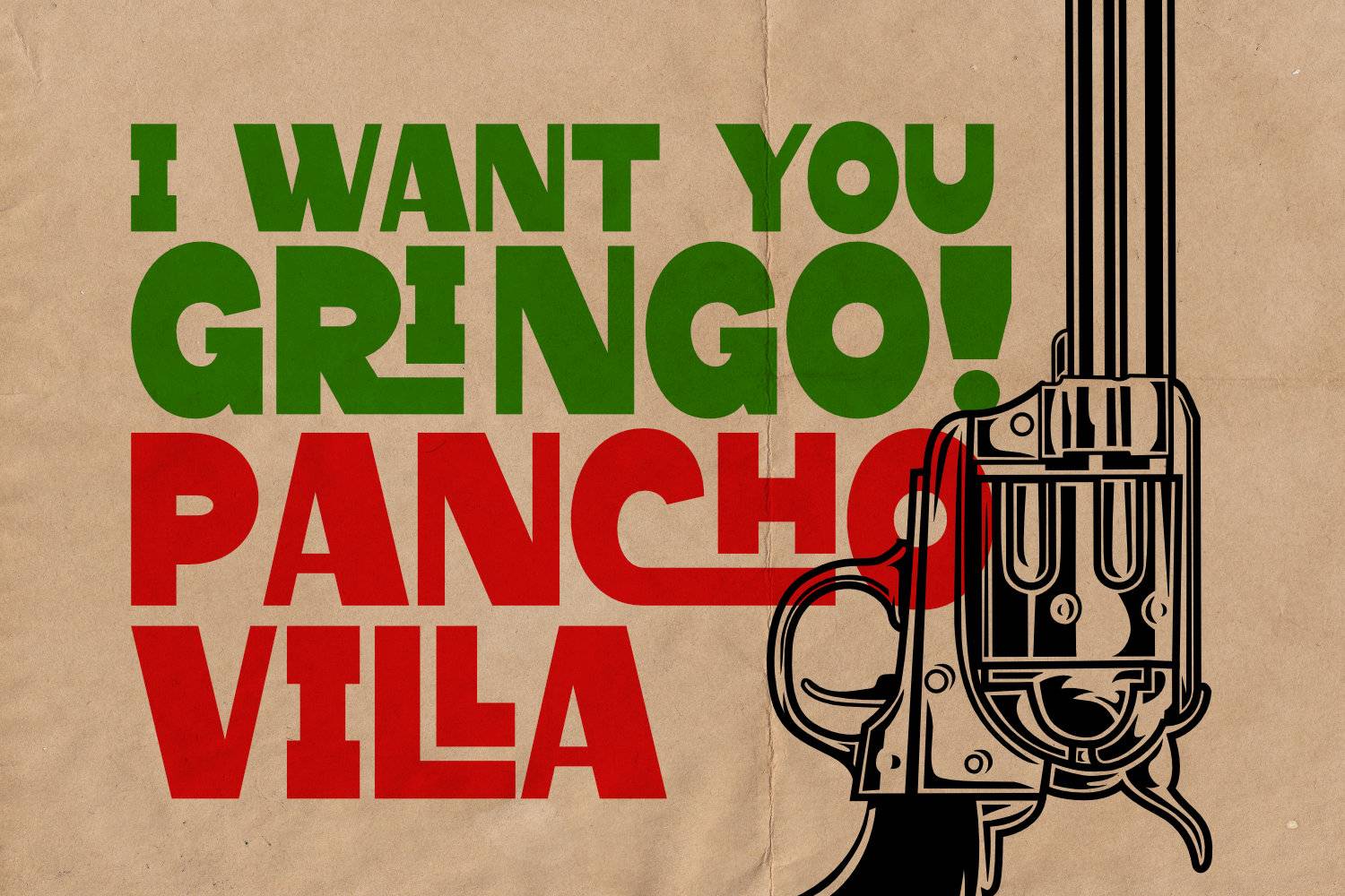 El Mariachi Font sample