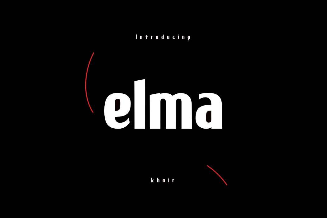 Elma Font sample