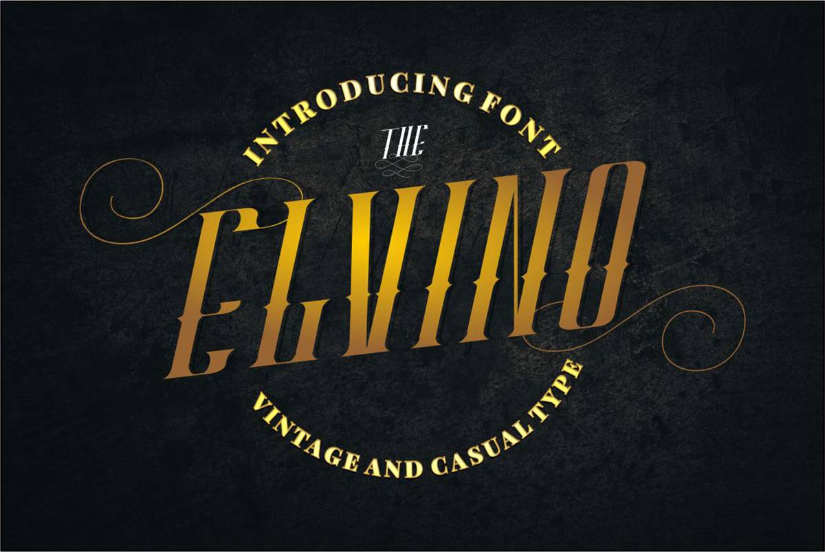 Elvino Font sample