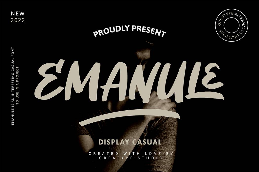 Emanule Font sample
