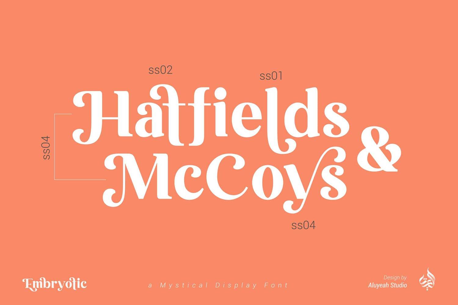 Embryotic Font sample