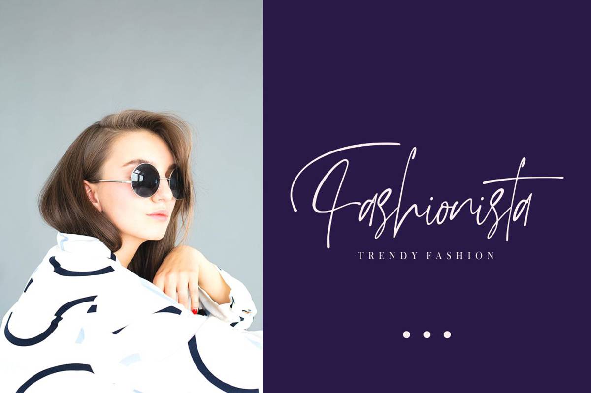 Emilliya Font sample