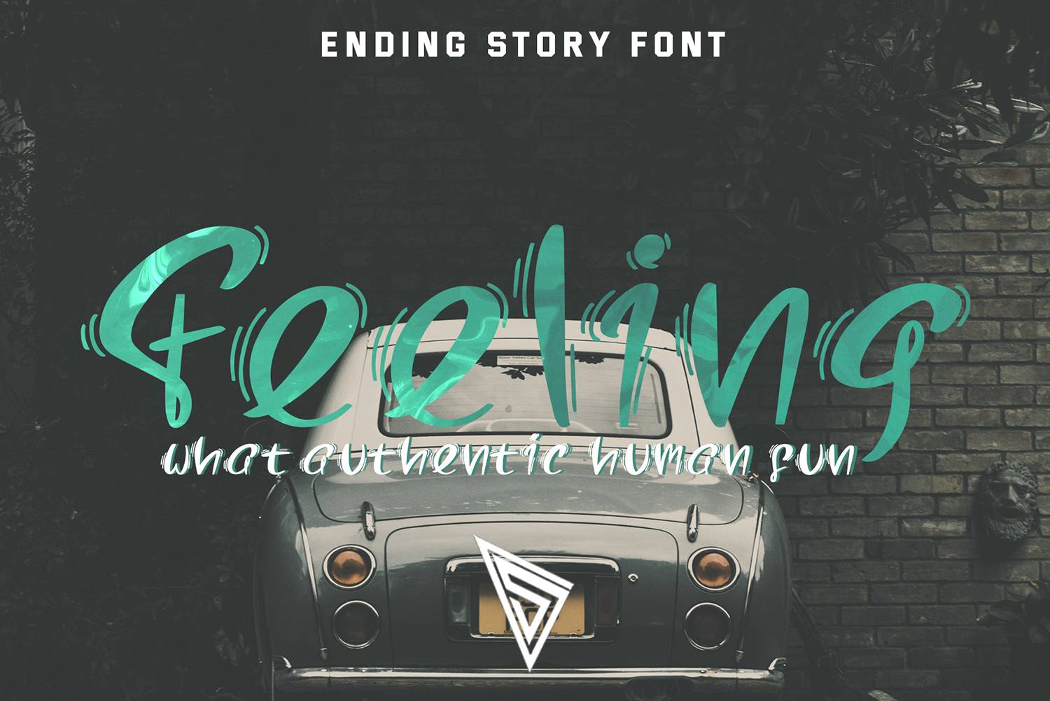 Ending Story Font sample