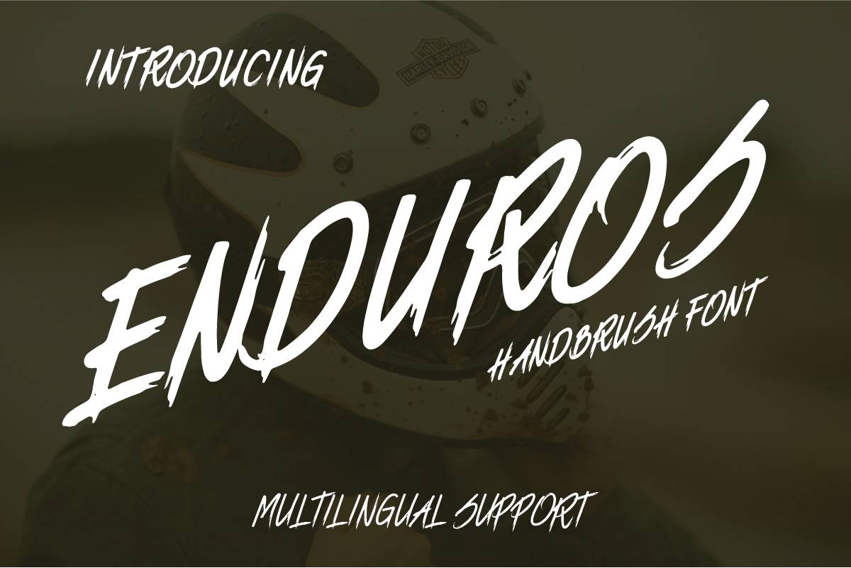Enduros Font sample
