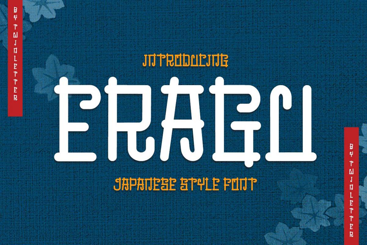 Eragu Font sample