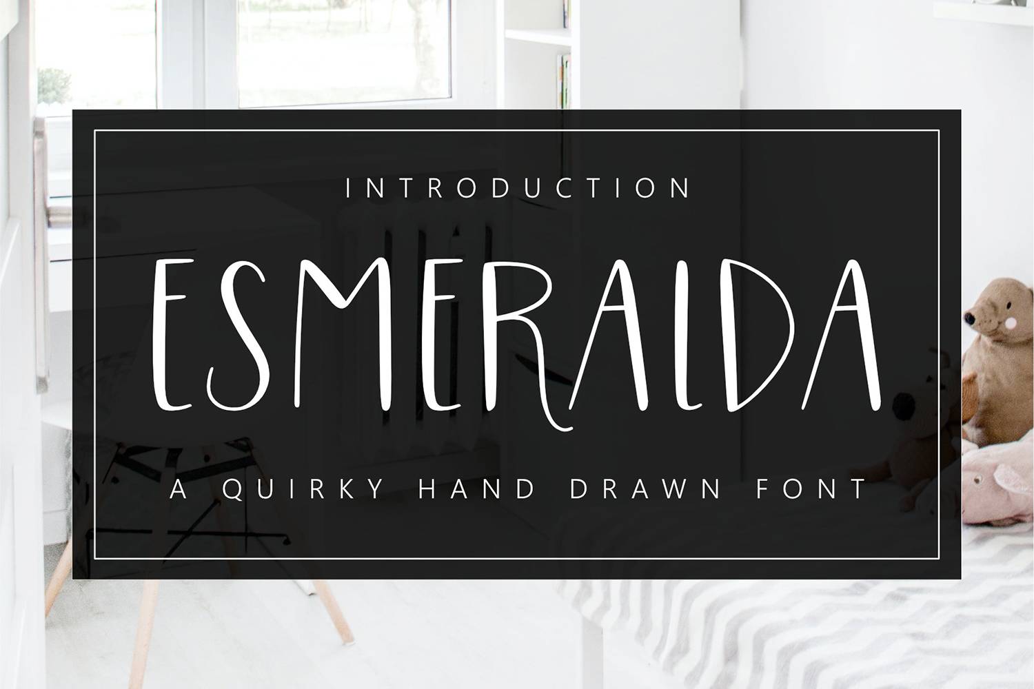 Esmeralda Font sample