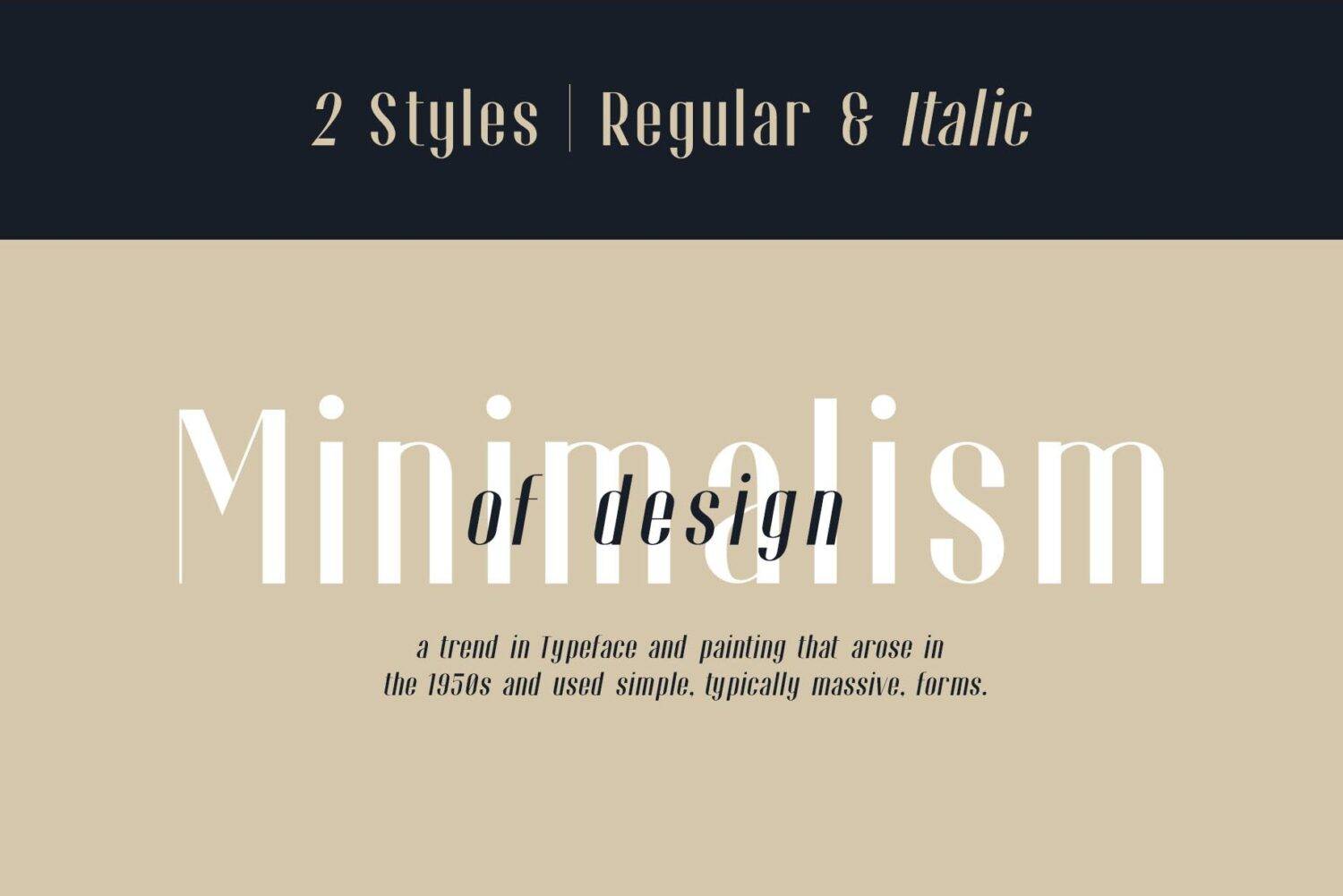 Espoir Font Family sample