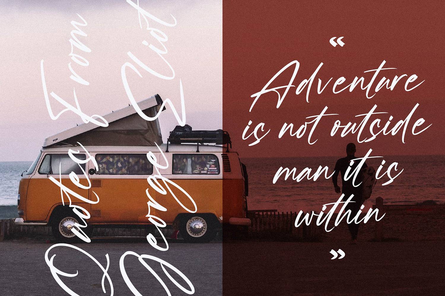 Estellothy Font sample