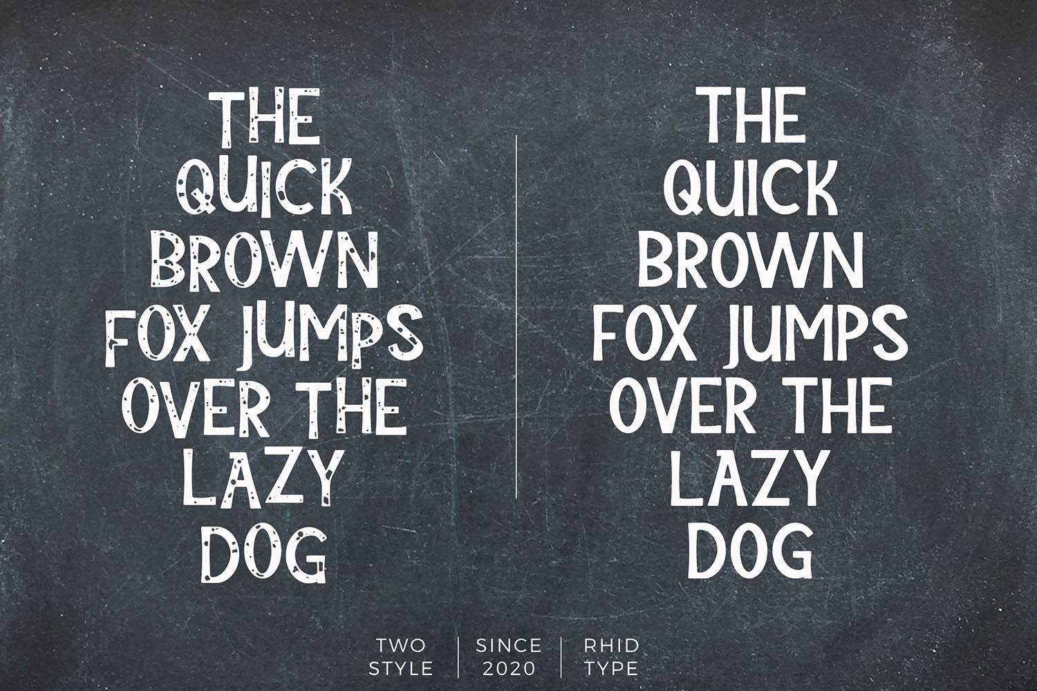 Esterlife Font sample