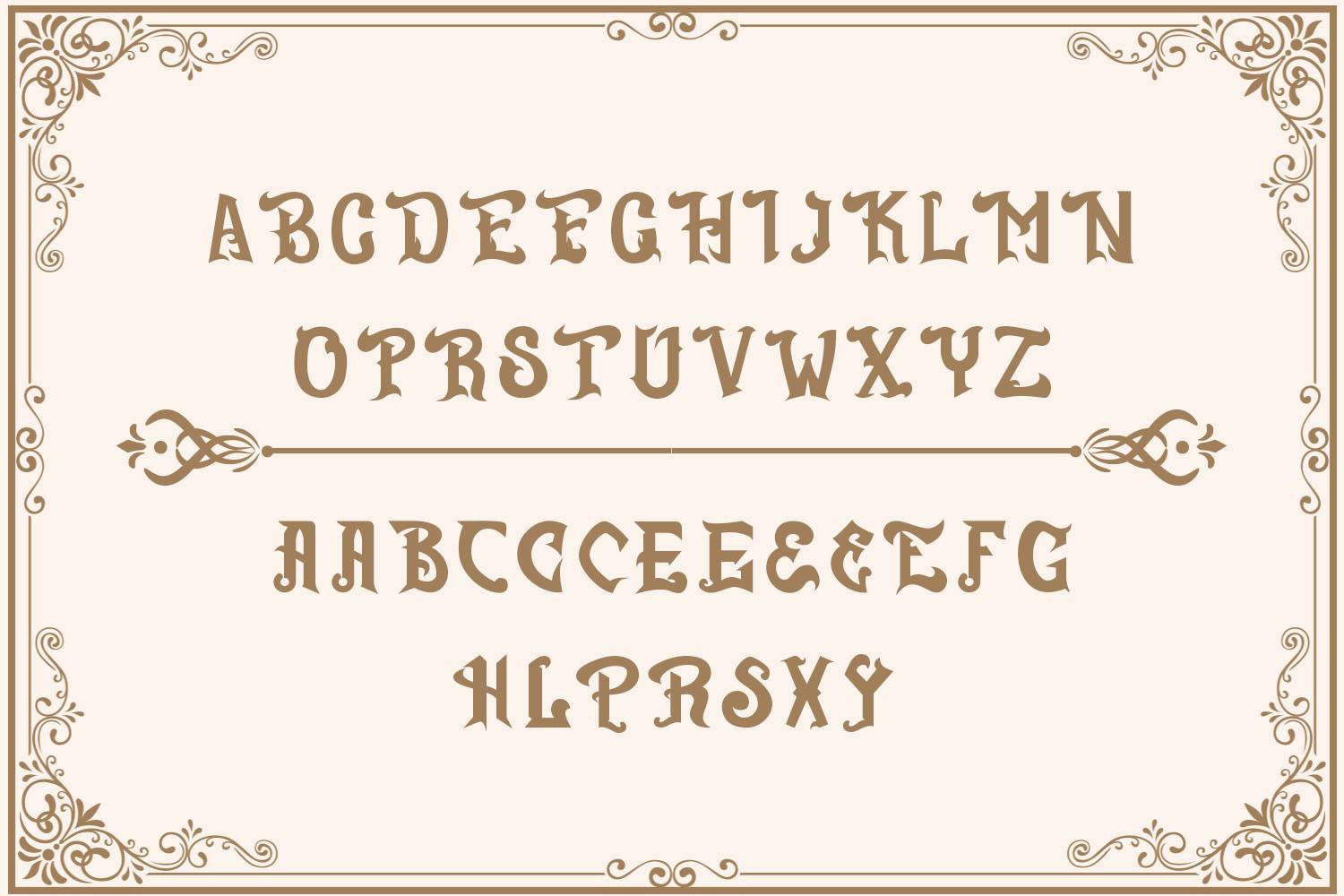 Eternal Font sample