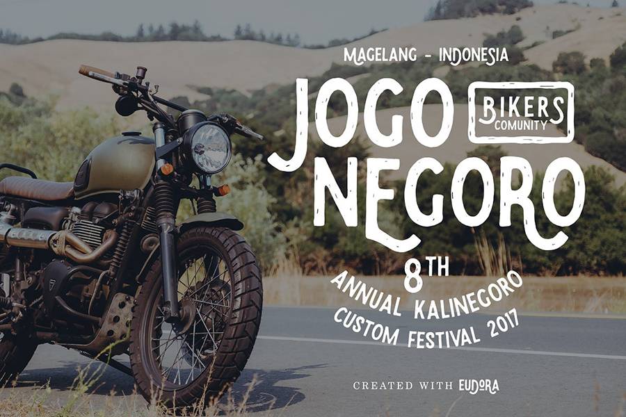 Eudora Vintage Display Font sample