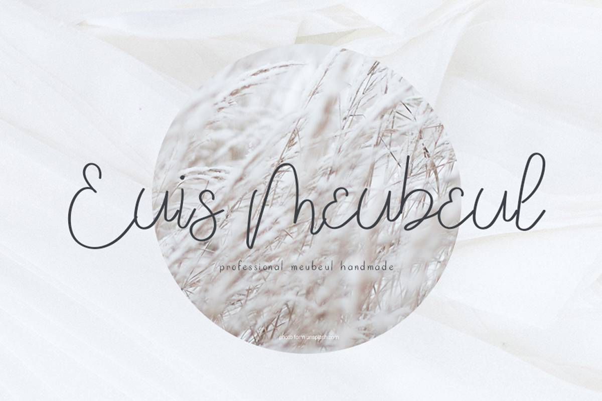 Euis Sayang Font sample
