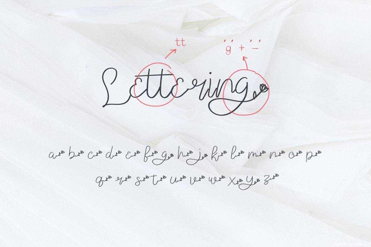 Euis Sayang Font sample