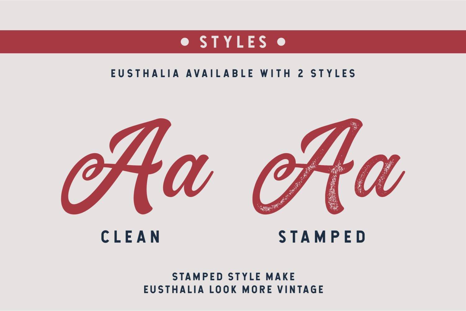 Eusthlia Font sample