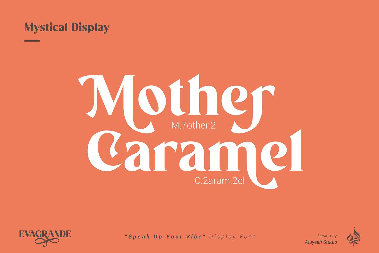 Evagrande Font sample