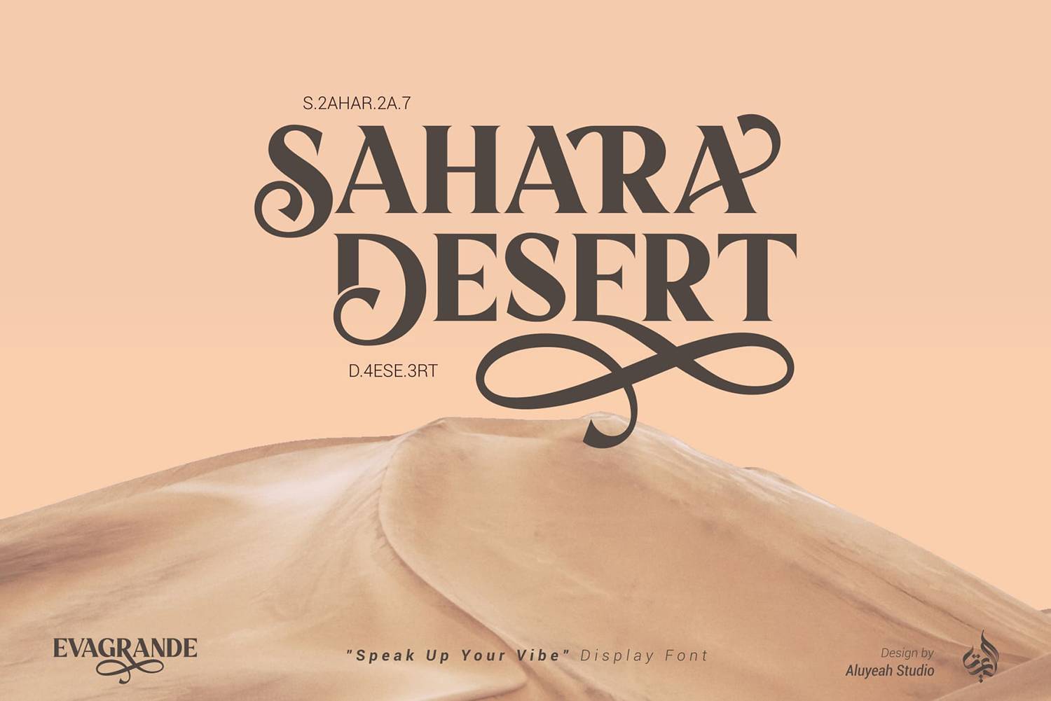 Evagrande Font sample