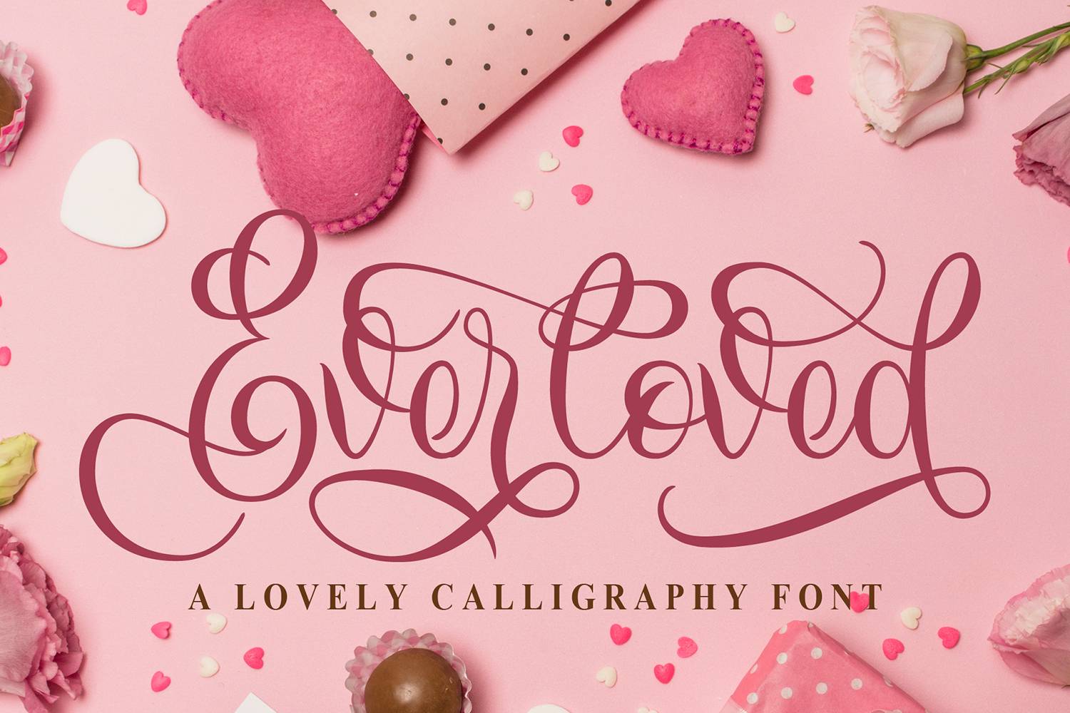 Everloved Font sample