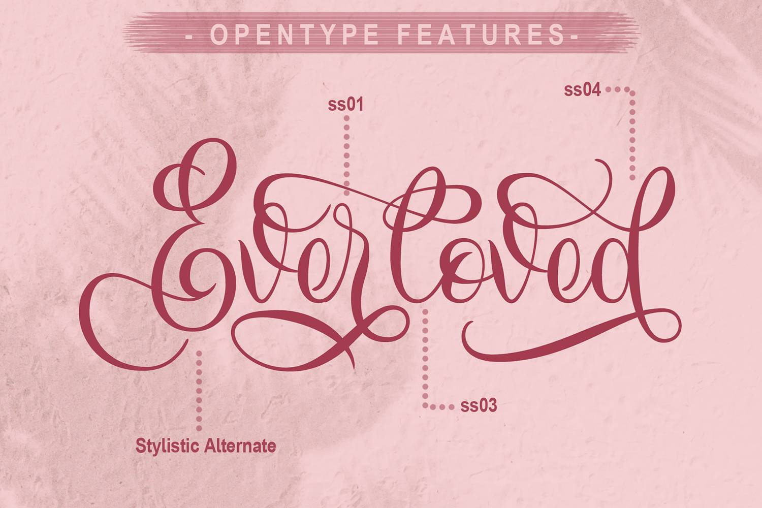 Everloved Font sample