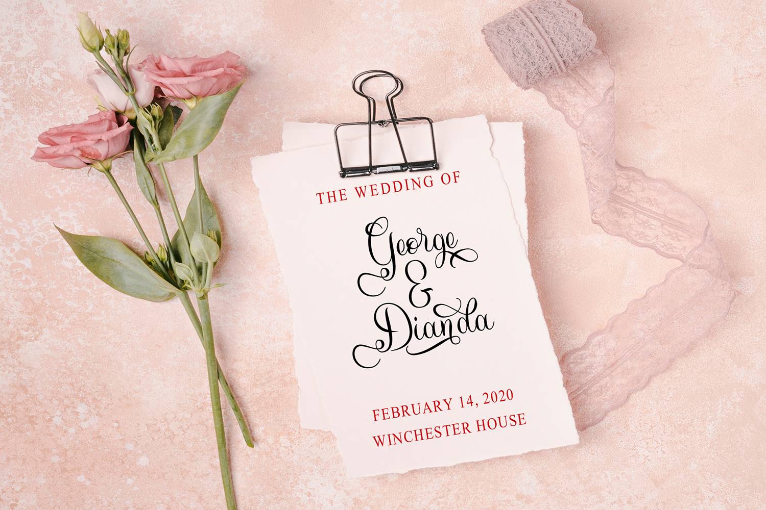 Everloved Font sample