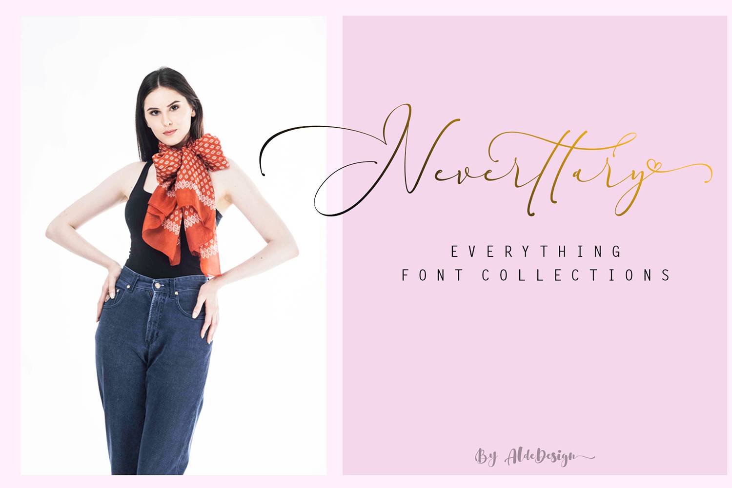 Everything Calligraphy Font sample