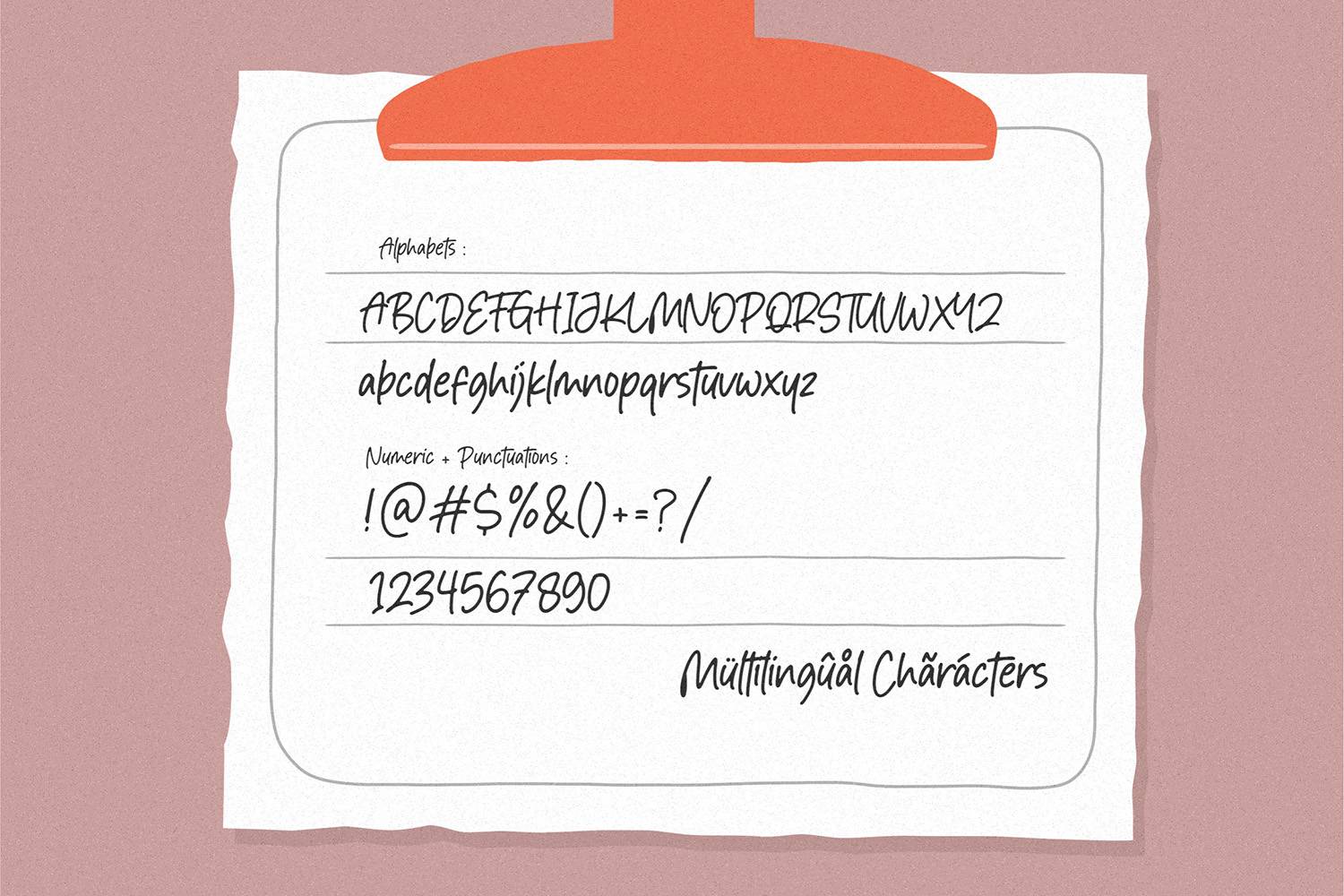 Fabulous Font sample