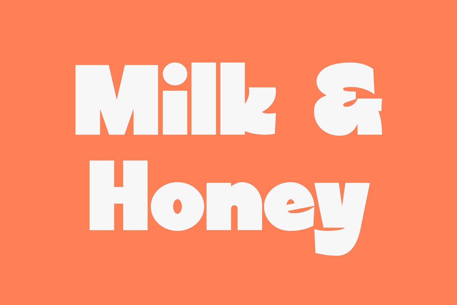 Fagies Font sample