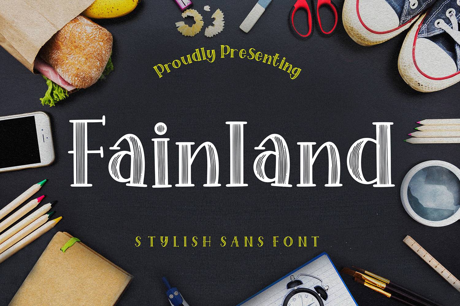 Fainland Font sample