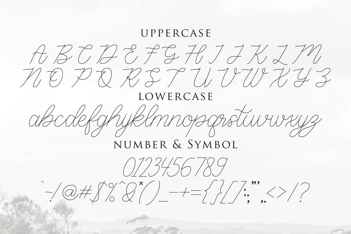 Faithful Font sample