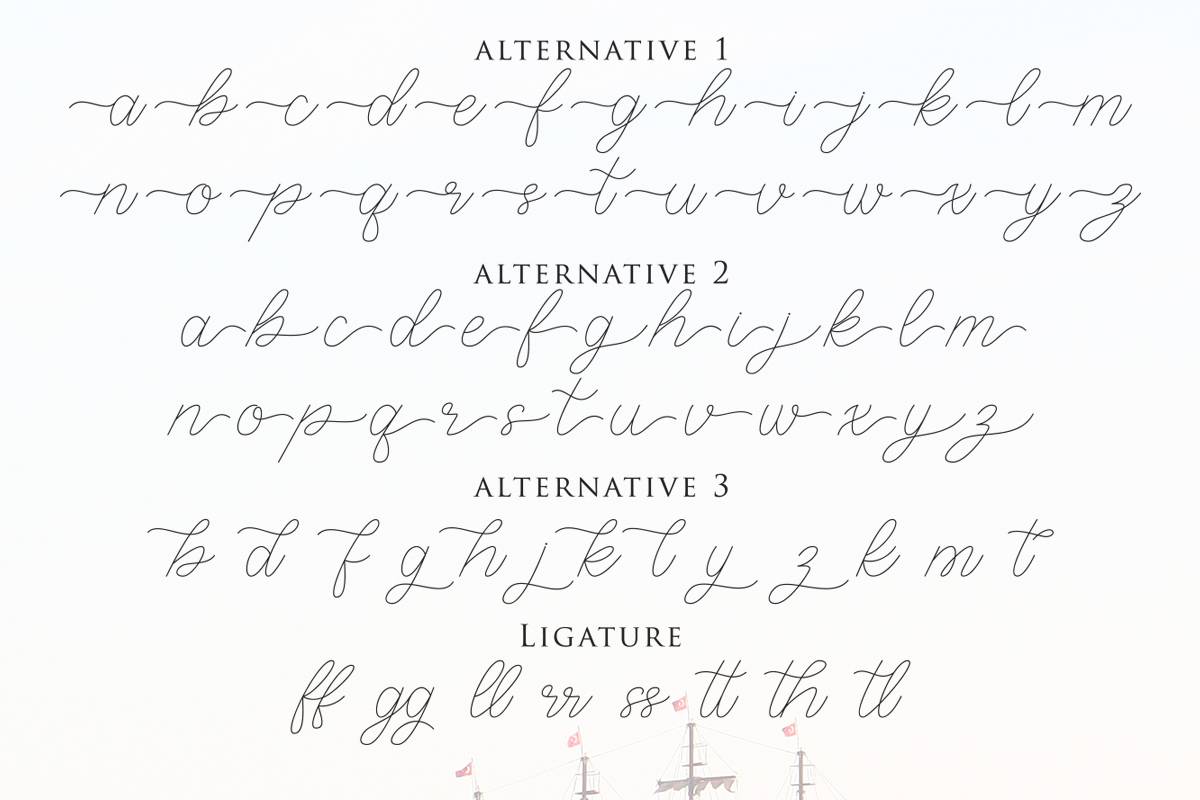 Faithful Font sample