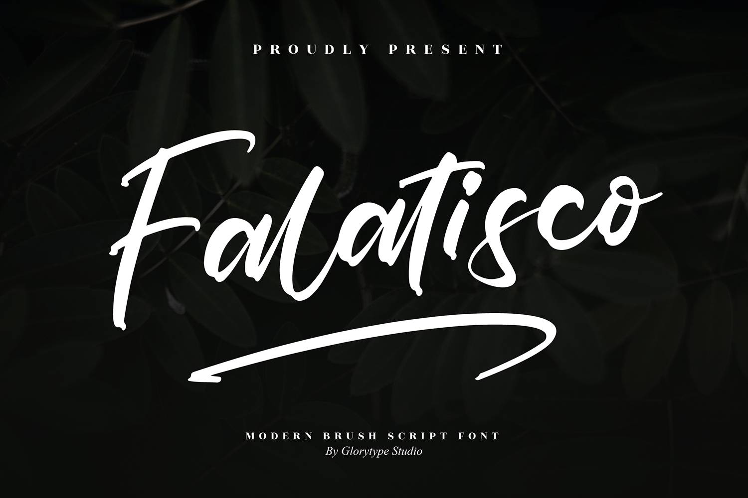 Falatisco Font sample