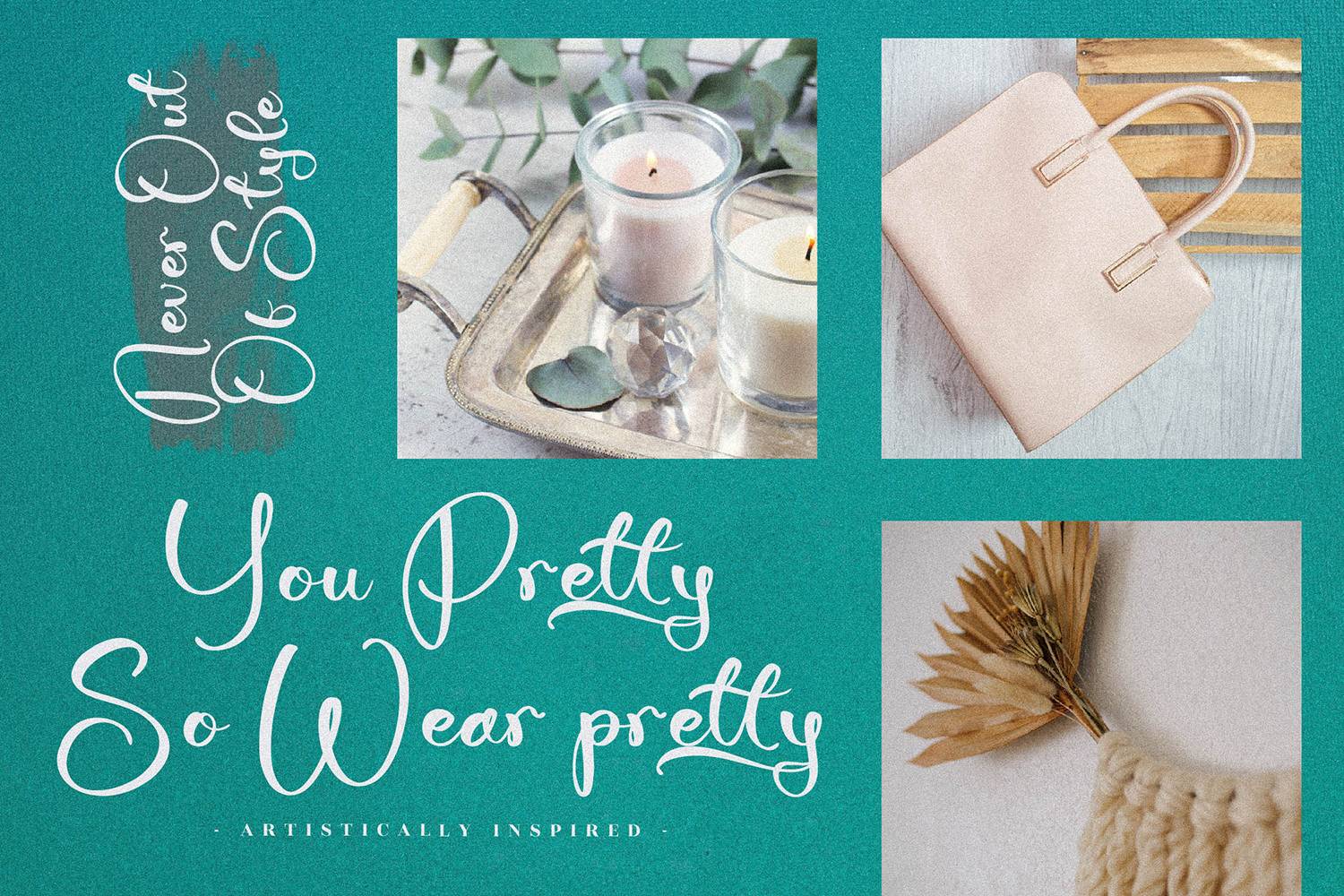 Fallecity Gosttely Font sample