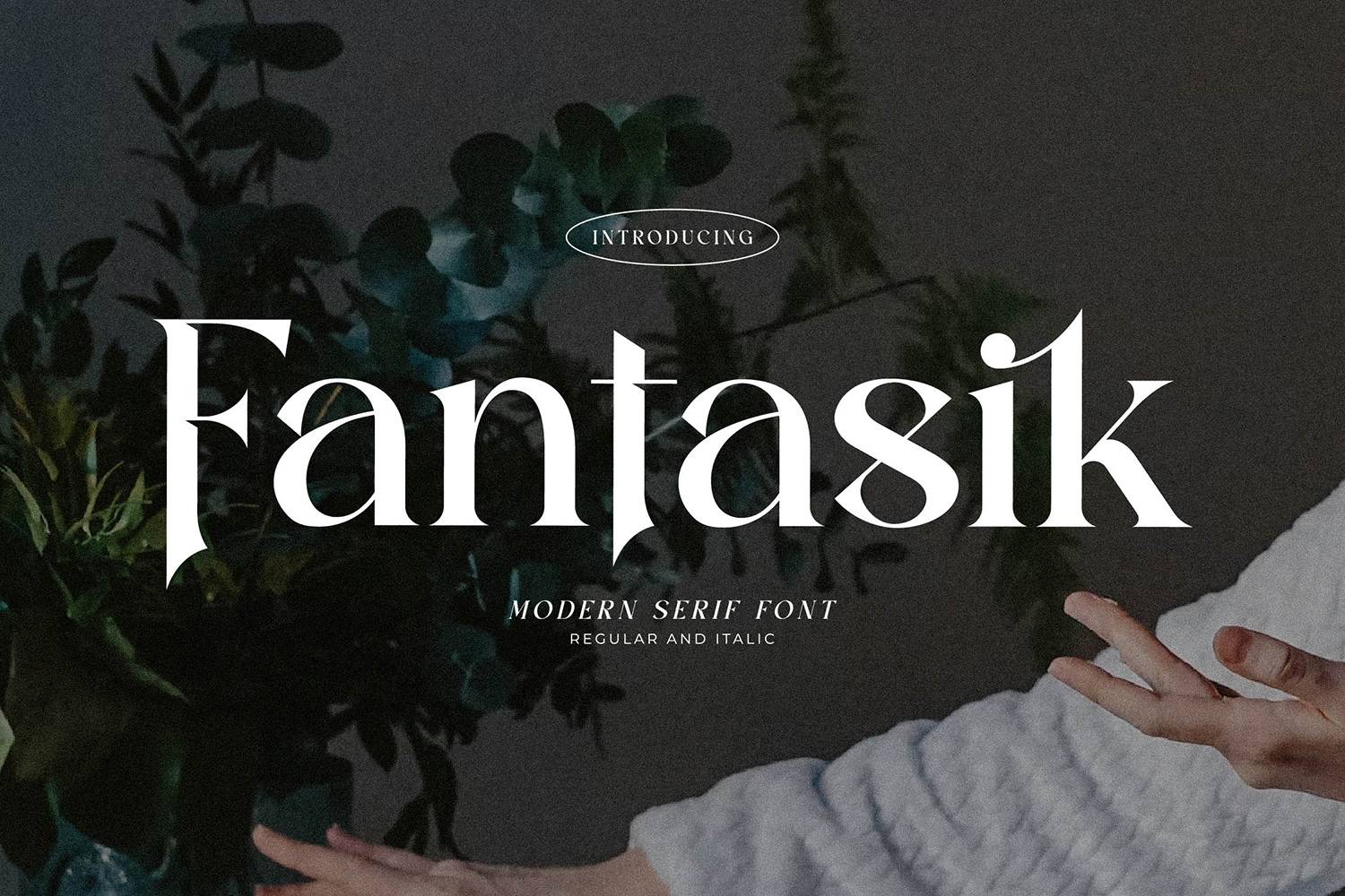 Fantasik Font sample