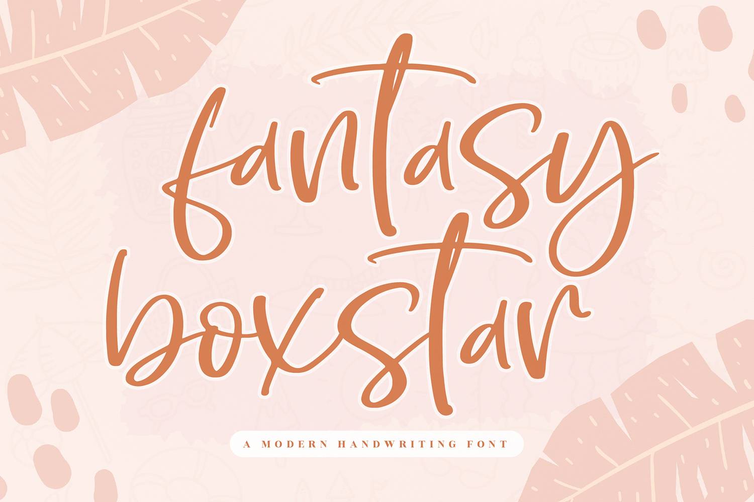 Fantasy Boxstar Font sample