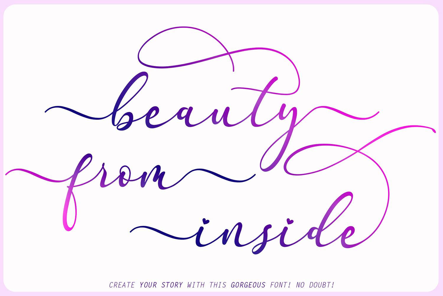Faradilla Font sample
