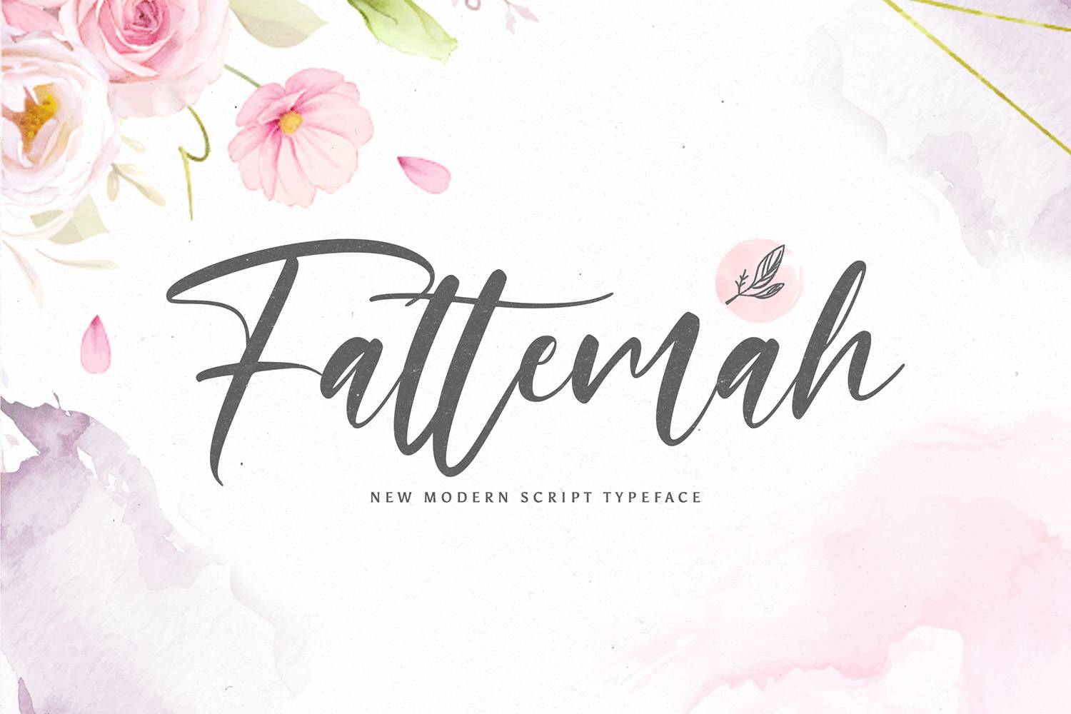 Fattemah Font sample